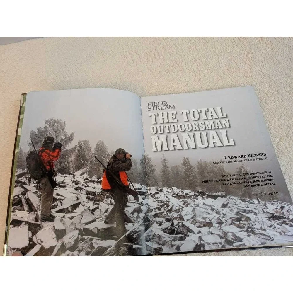 Field‎ & Stream The Total Outdoorsman Manual 374 Skills You Need Book